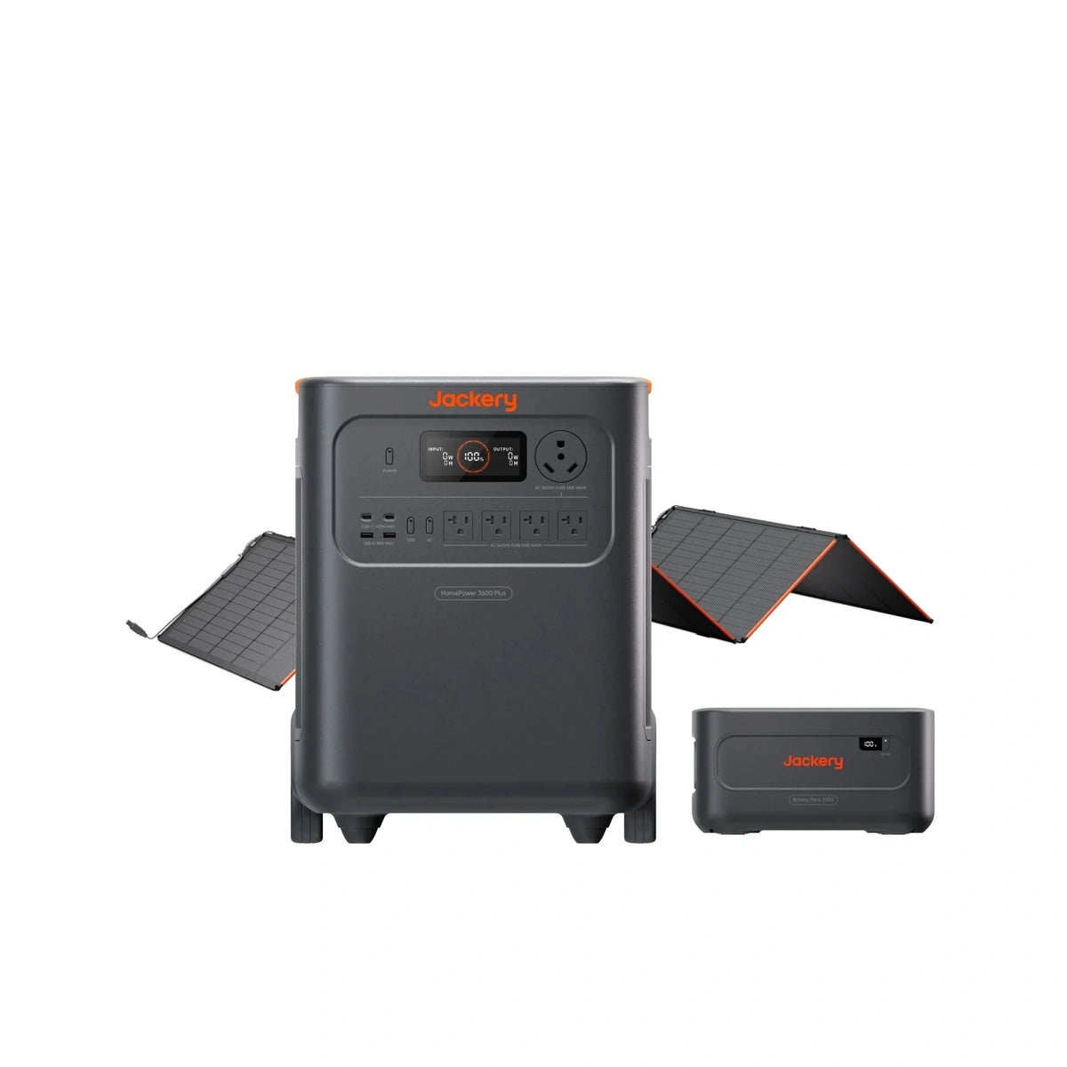 Jackery HomePower 3600 Plus portable power station front view