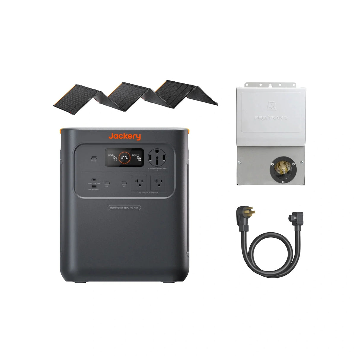 Jackery HomePower 3600 Pro Max power station front view