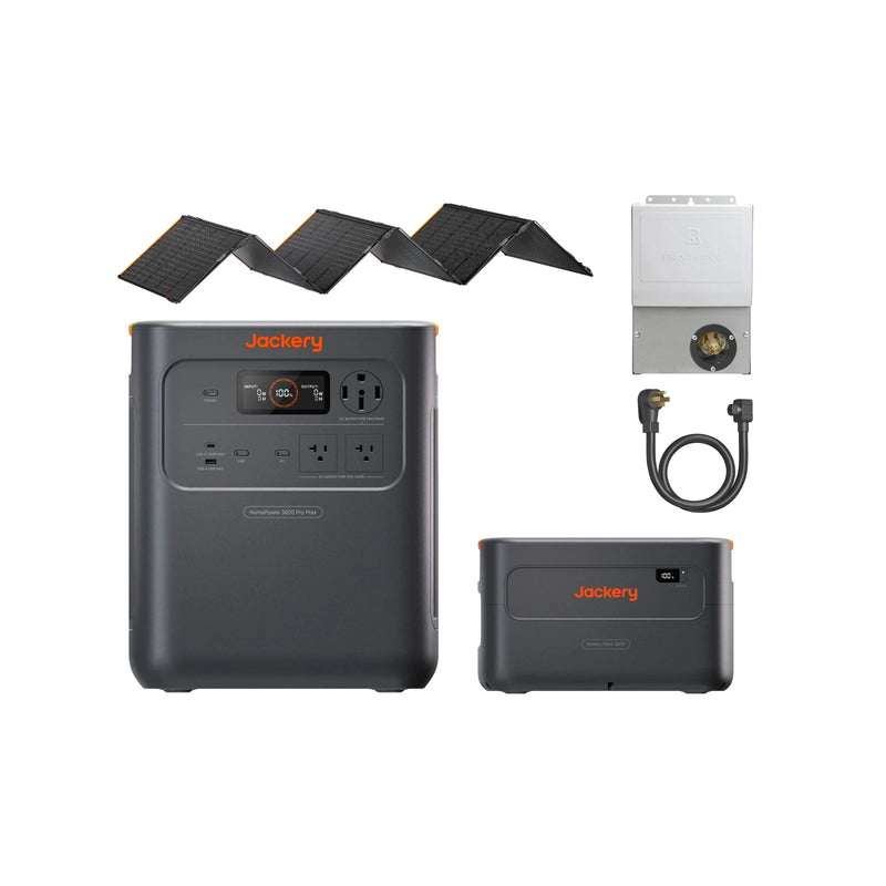 Jackery HomePower 3600 Pro Max power station front view