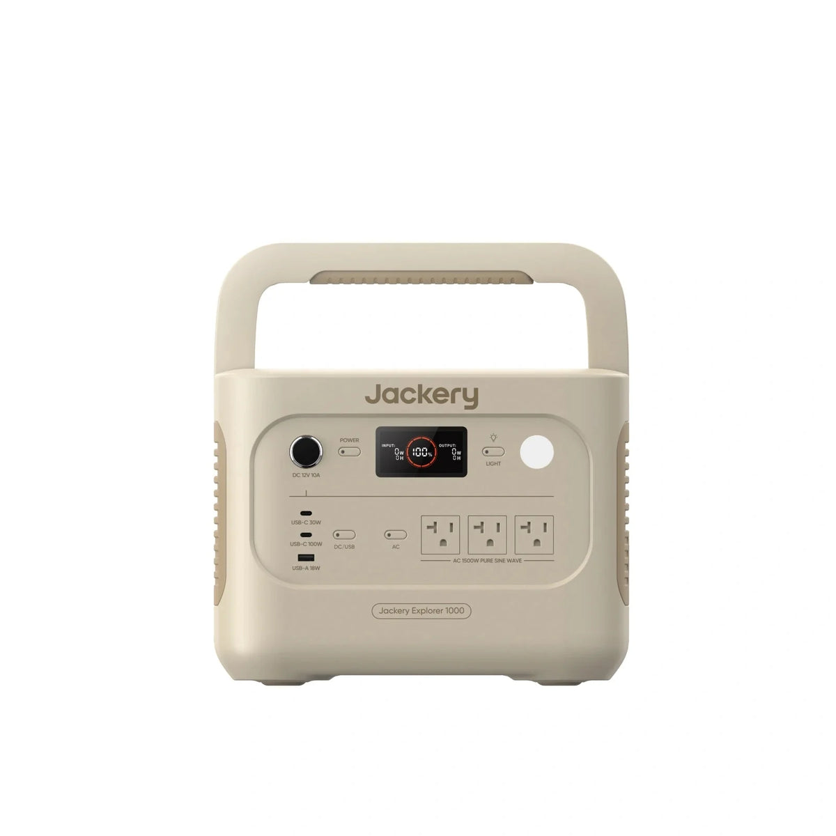 Jackery Explorer 1000 v2 portable power station front view