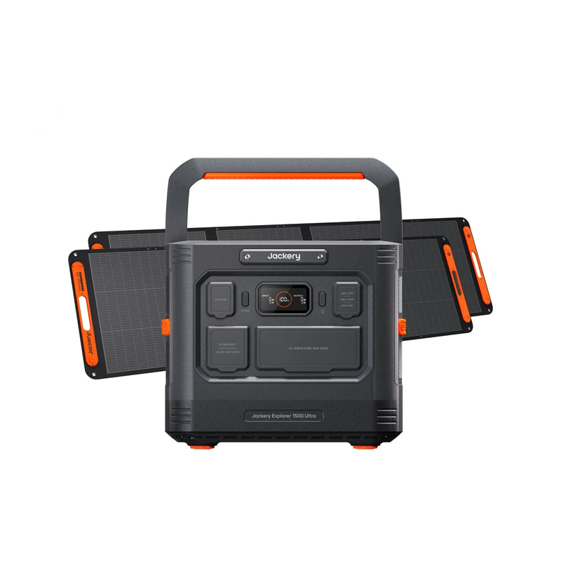 Jackery Explorer 1500 Ultra rugged portable power station front view