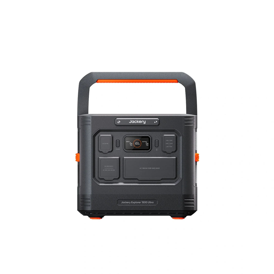 Jackery Explorer 1500 Ultra rugged portable power station front view