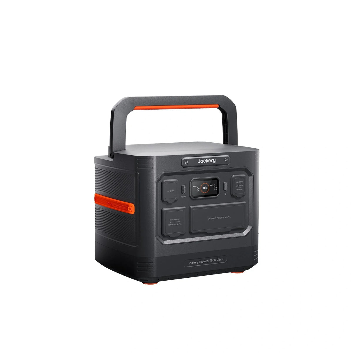 Jackery Explorer 1500 Ultra rugged portable power station front view