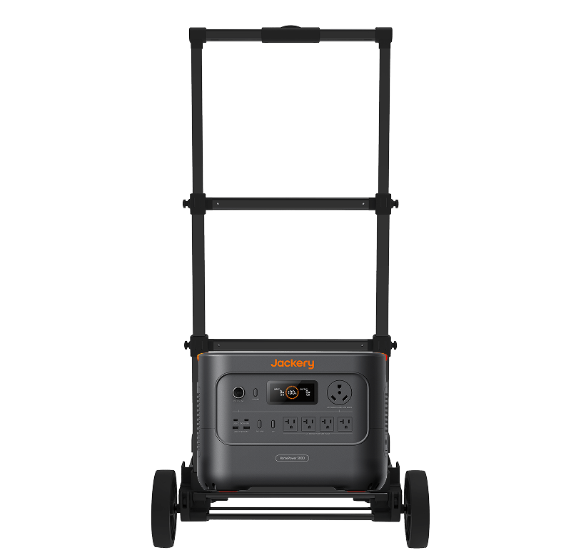 Jackery power station trolley folding cart