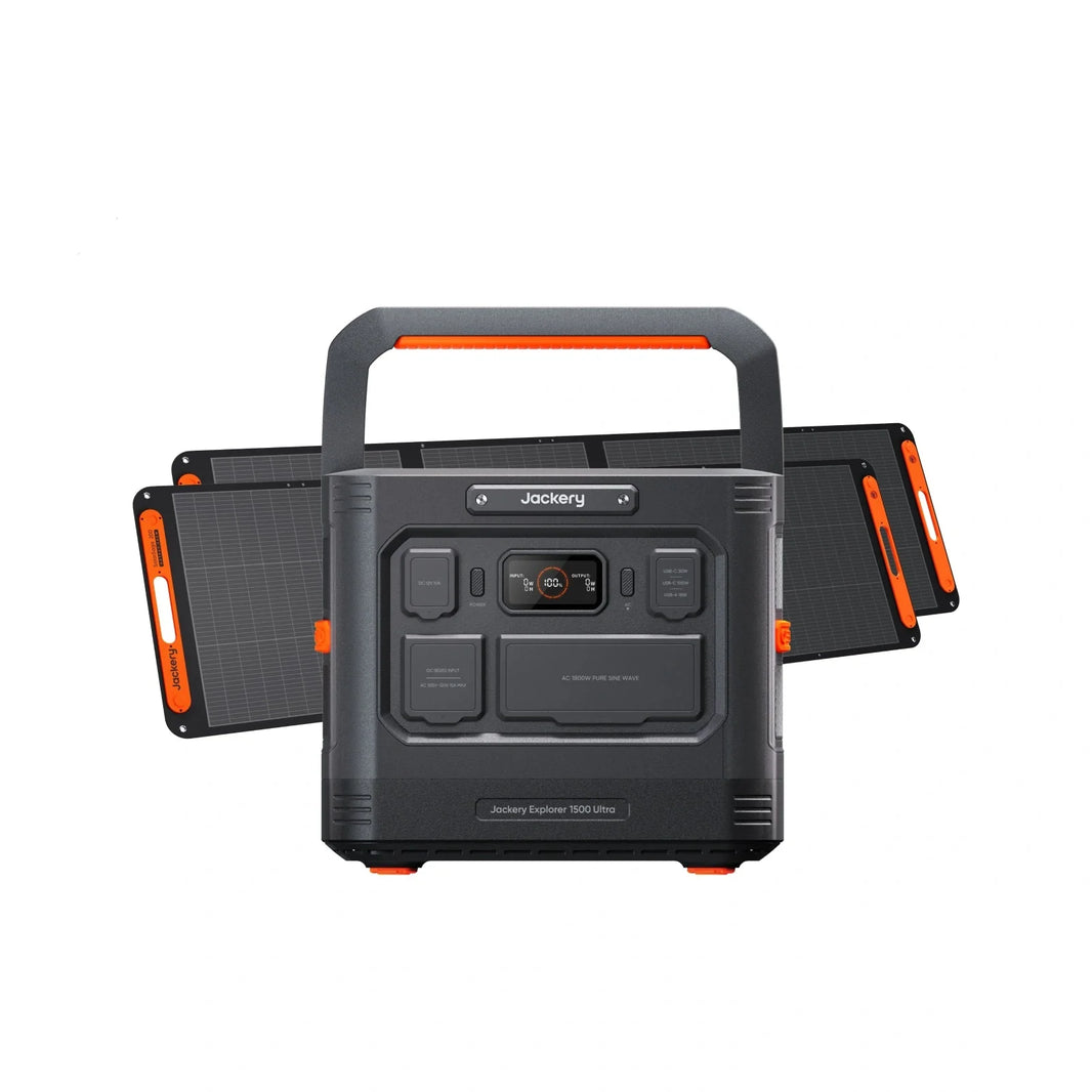 Jackery Solar Generator Explorer 1500 Ultra Bundle — Jackery power station and solar bundle