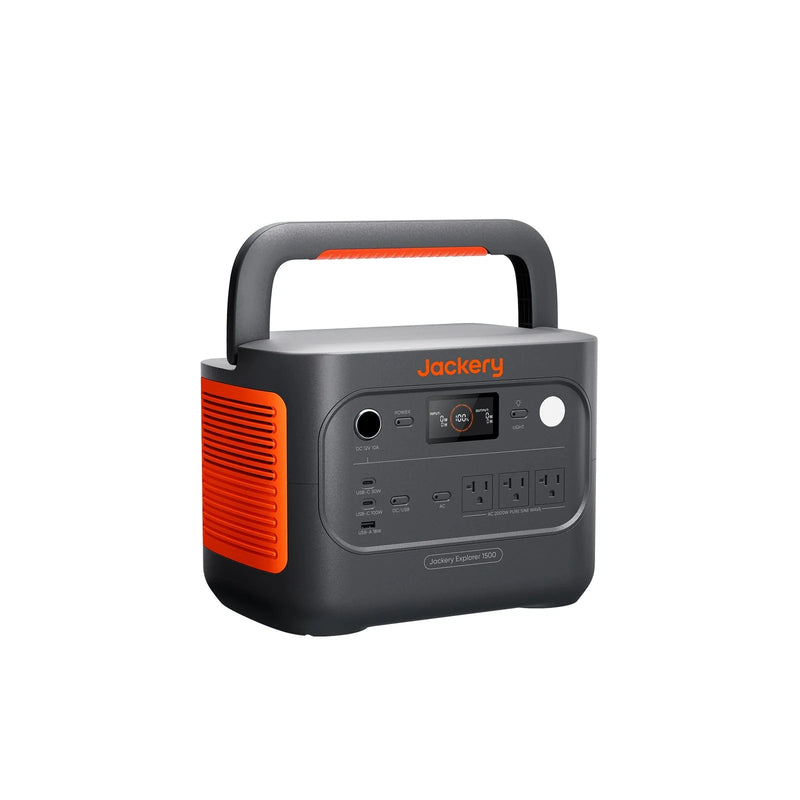 Jackery Explorer 1500 v2 portable power station front view