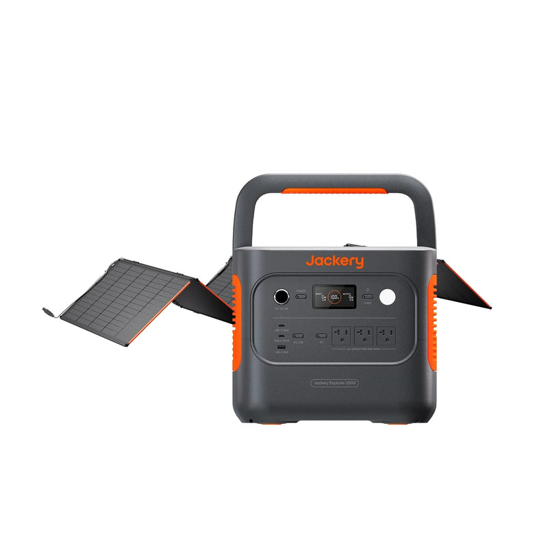 Jackery Solar Generator Explorer 2000 v2 Bundle — Jackery power station and solar bundle