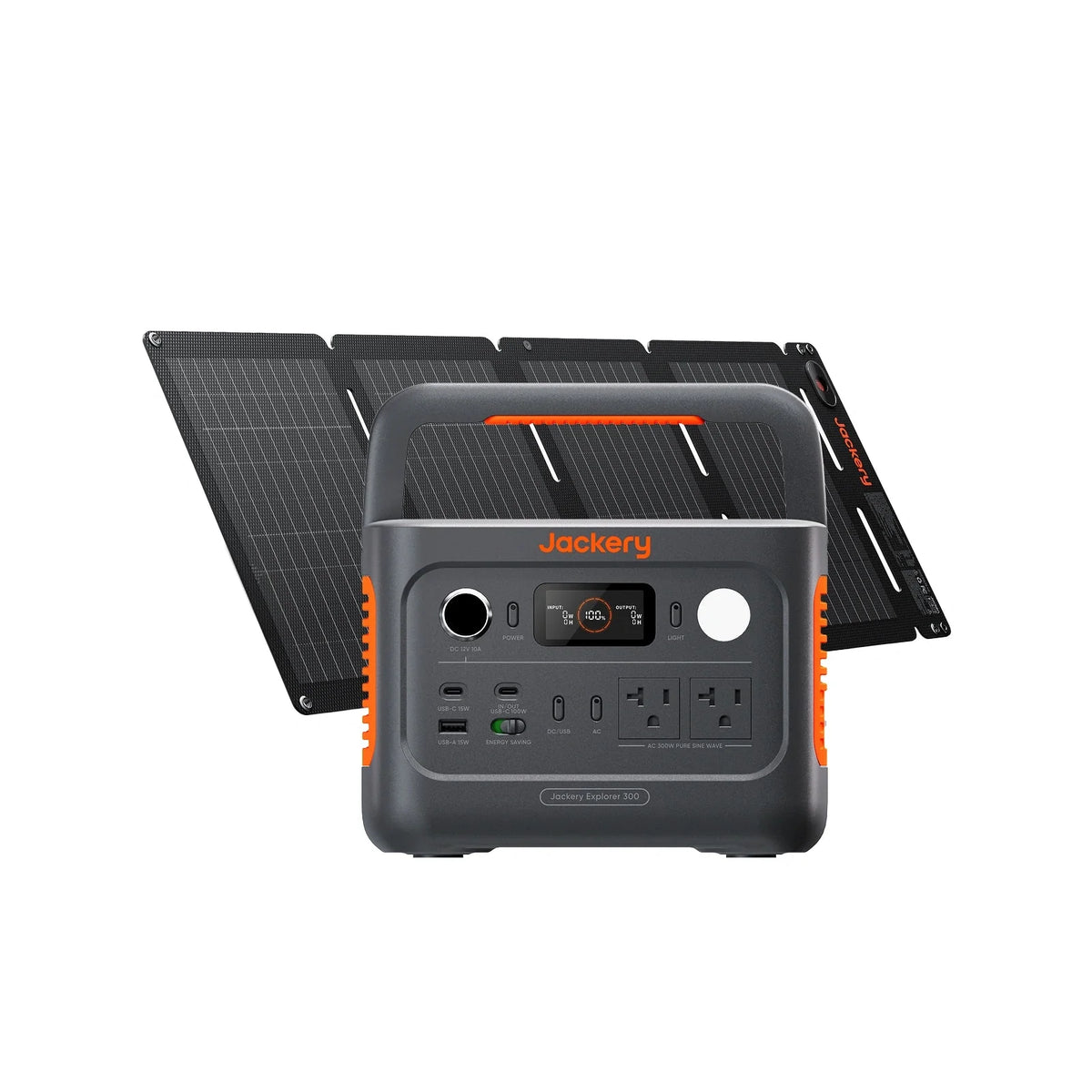 Jackery Solar Generator Explorer 300 v2 Bundle