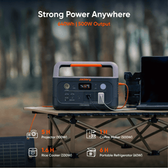 Jackery Solar Generator Explorer 600 v2 Bundle