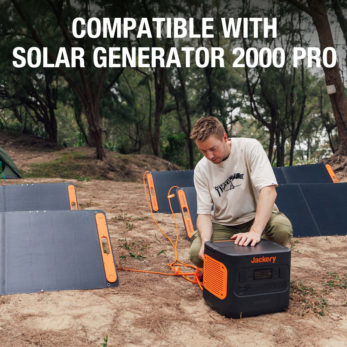 Jackery solar panel connector