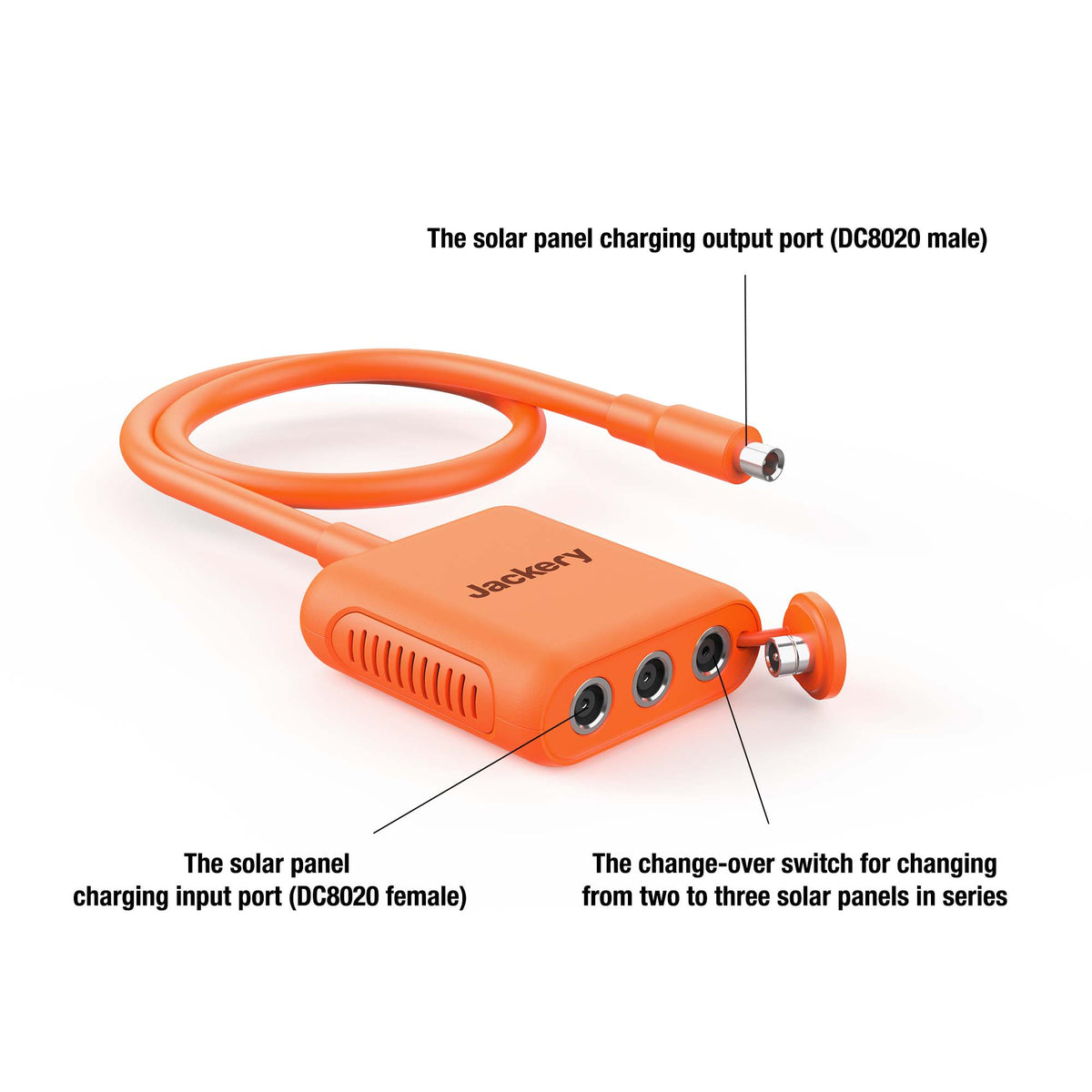 Jackery solar panel connector