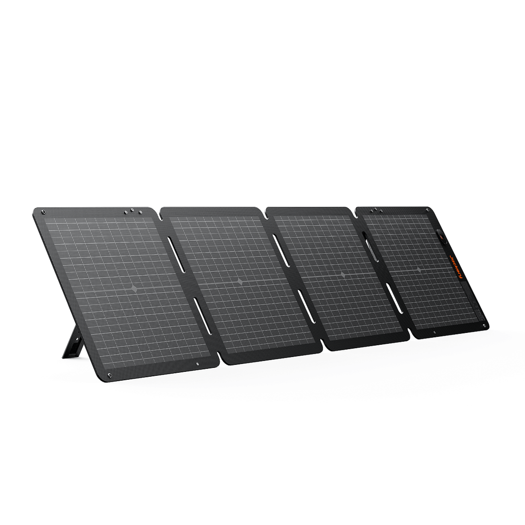 Jackery SolarSaga 100 Air portable solar panel on its stand