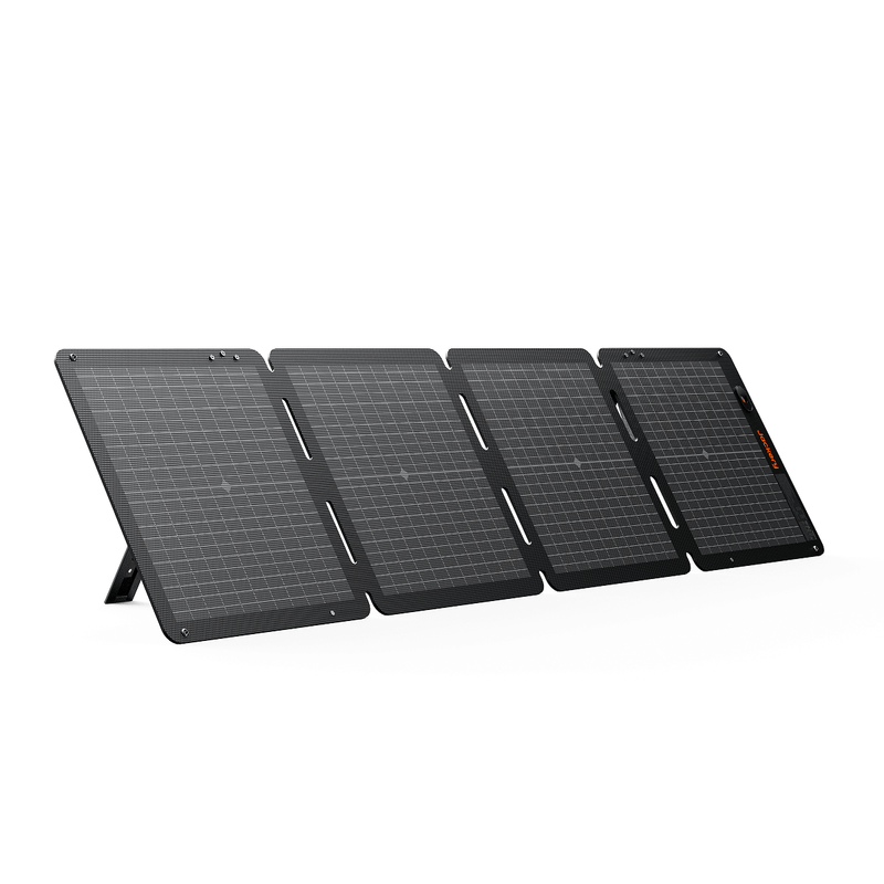 Jackery SolarSaga 100 Air portable solar panel on its stand