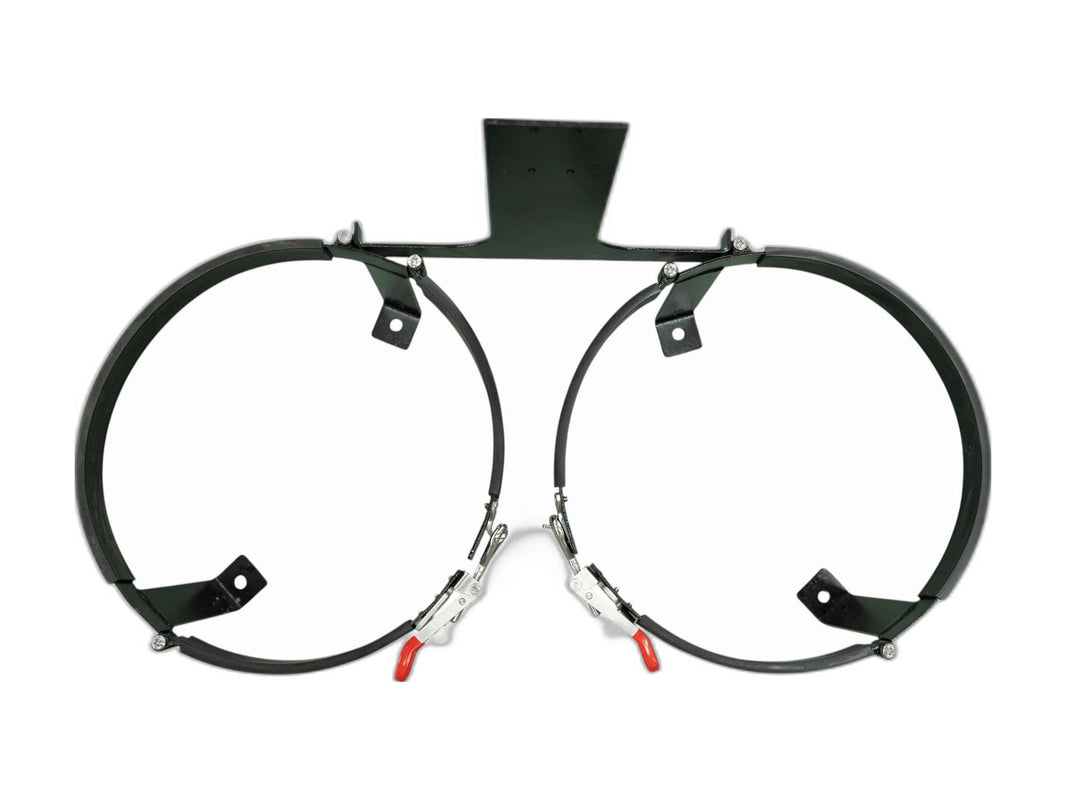 Black Series OEM propane tank holder set of two