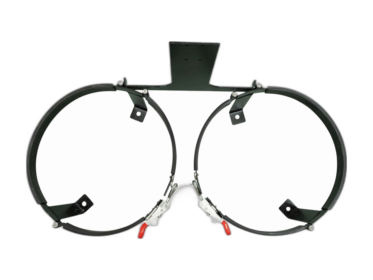 Black Series OEM propane tank holder set of two