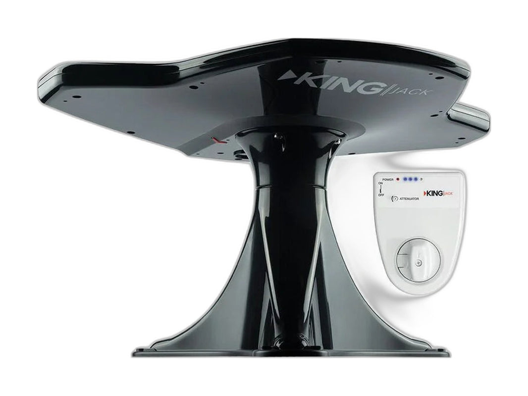 KING Jack OA8501 HDTV Directional RV Antenna with Signal Meter, Black – KING