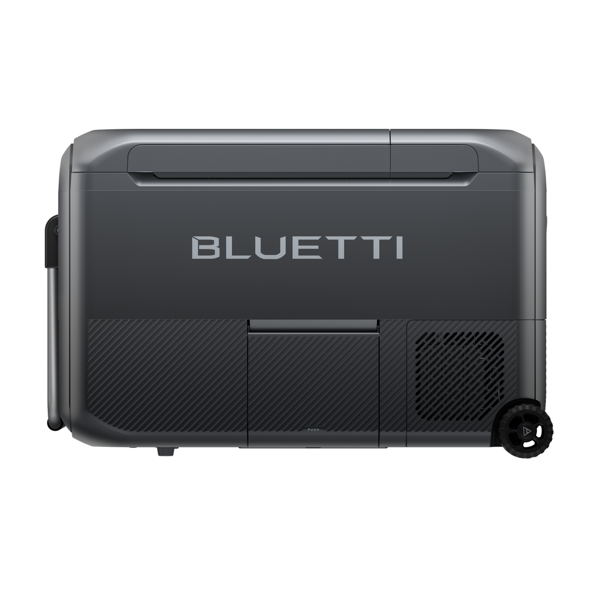 BLUETTI MultiCooler portable fridge freezer with lid open