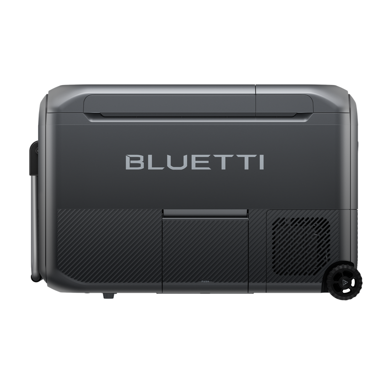 BLUETTI MultiCooler portable fridge freezer with lid open