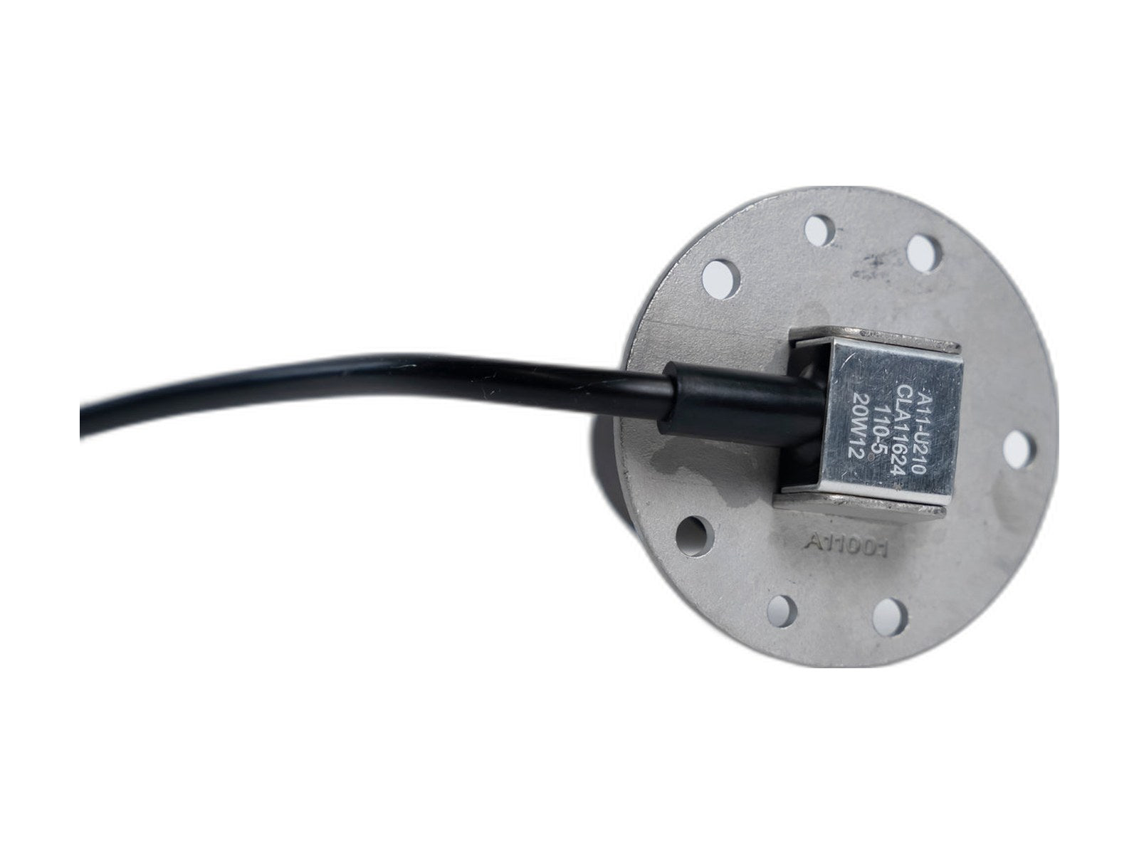 level gauge on white background