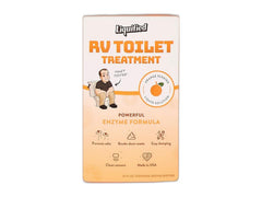 RV black tank deodorizer toilet treatment bottle