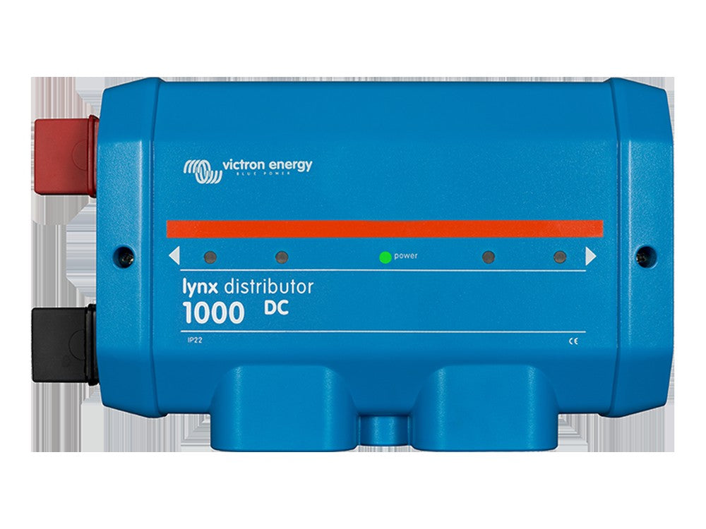 Victron Lynx Distributor DC Busbar & Fuse on white background