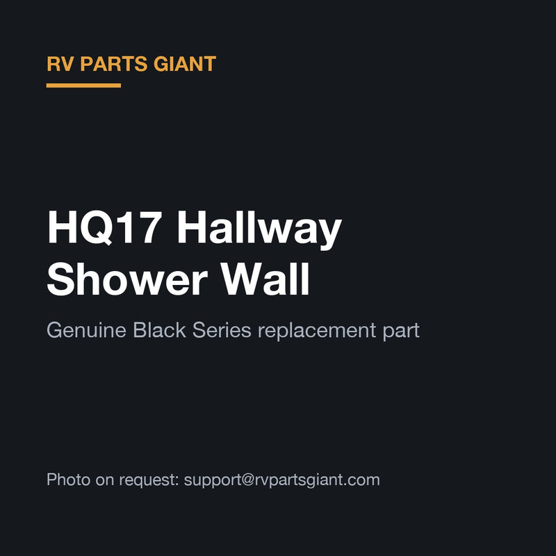 HQ17 Hallway Shower Wall - genuine Black Series replacement part, photo on request