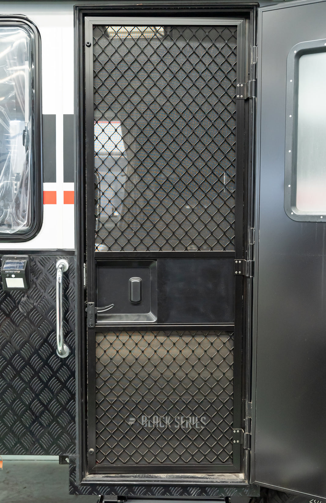 Black Series entrance door full assembly 68.9 inch - view 3