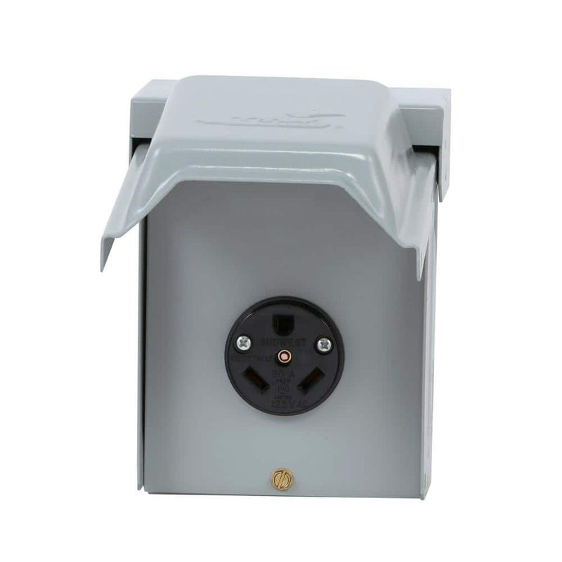Midwest Electric 30 amp temporary RV power outlet