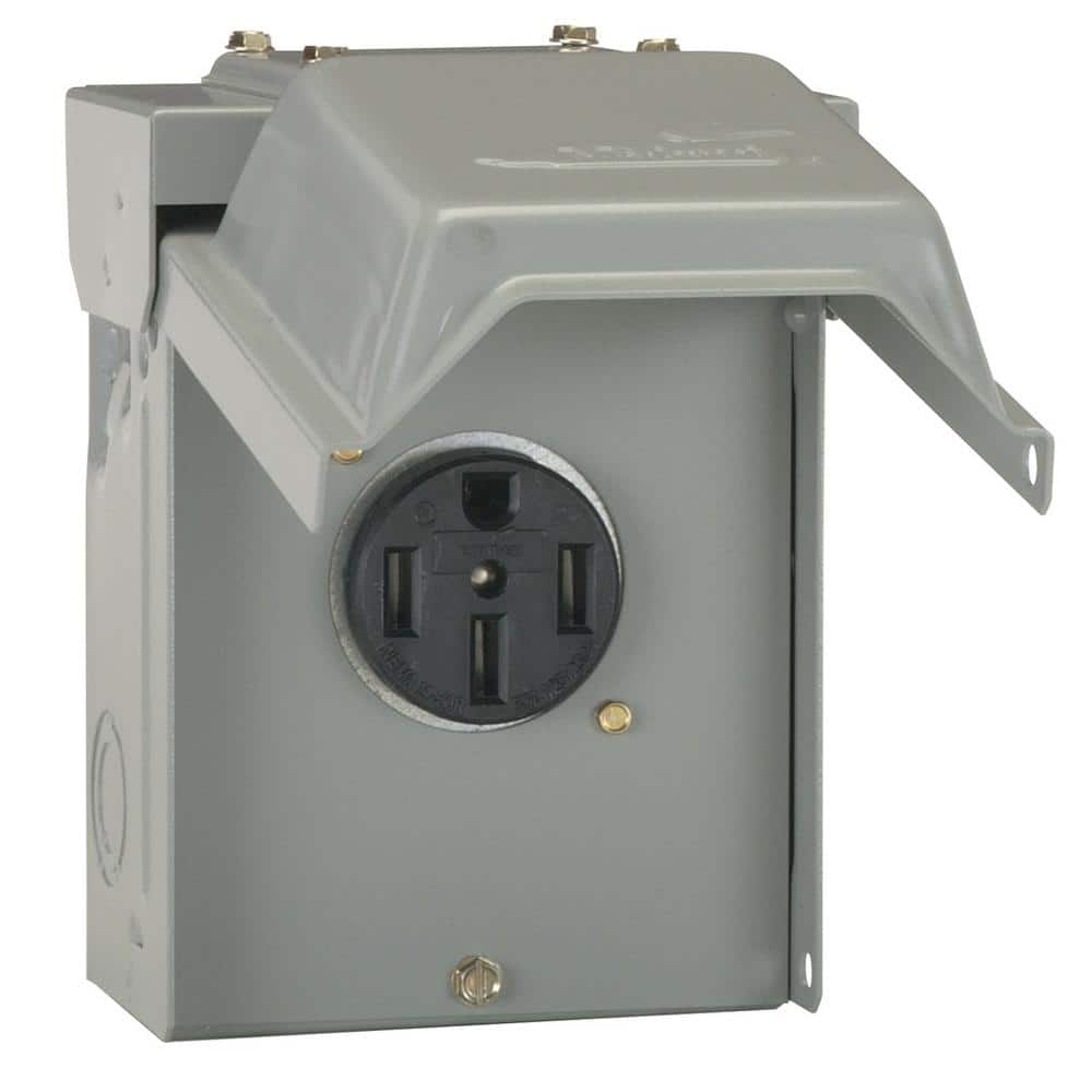 Midwest Electric 50 amp temporary RV power outlet