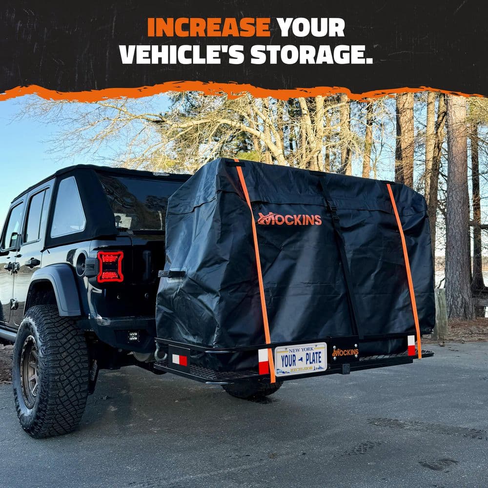 Mockins hitch cargo carrier 60 x 24