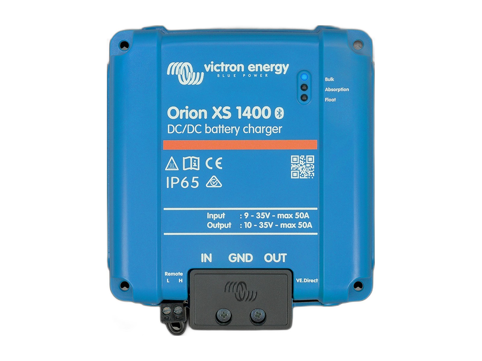 orion xs dc dc battery charger not isolated on white background