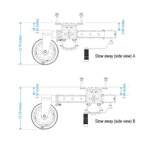 ARK XO500 Black Edition Trailer Jack