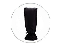 Insulated hose bib cover with strap