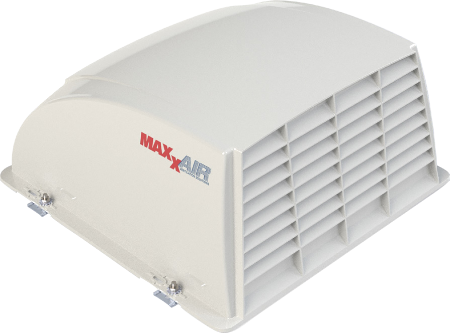 MaxxAir I+ RV Roof Vent Cover for Non-Powered Vents, 14" x 14", Translucent White - view 2