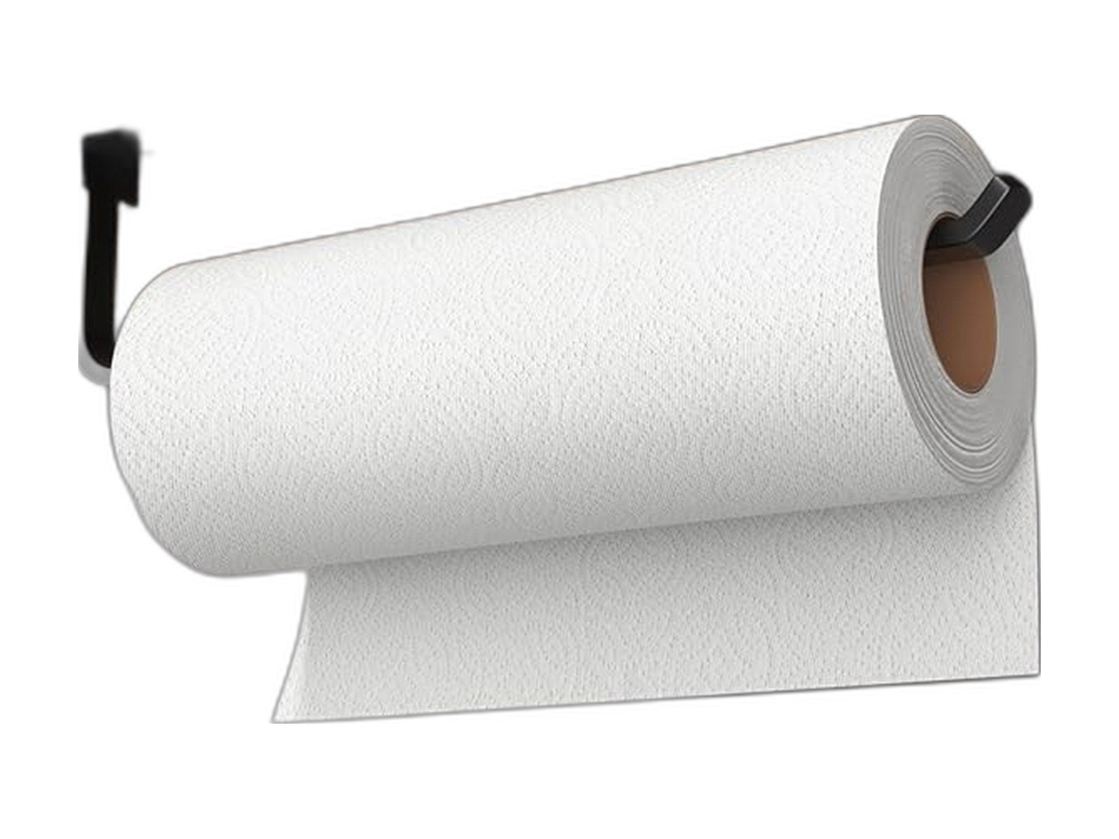 paper towel holder self adhesive or drilling matte on white background