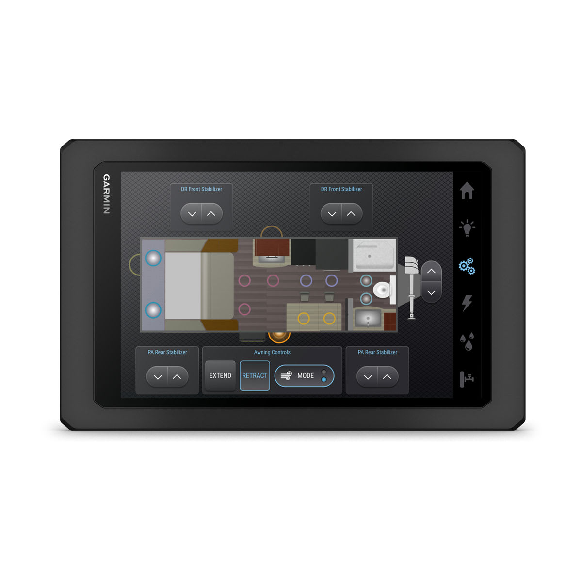 Garmin SERV 10-inch RV control panel display (6)