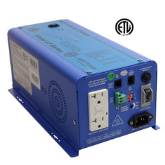 AIMS Power 600W Pure Sine Inverter Charger 12V, Transfer Switch, ETL - view 4