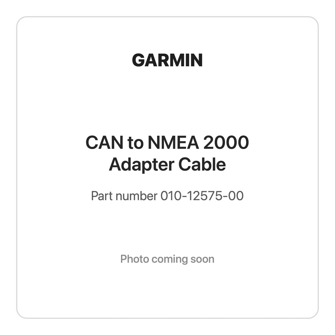 garmin 4 pin can to nmea 2000 adapter cable - photo coming soon