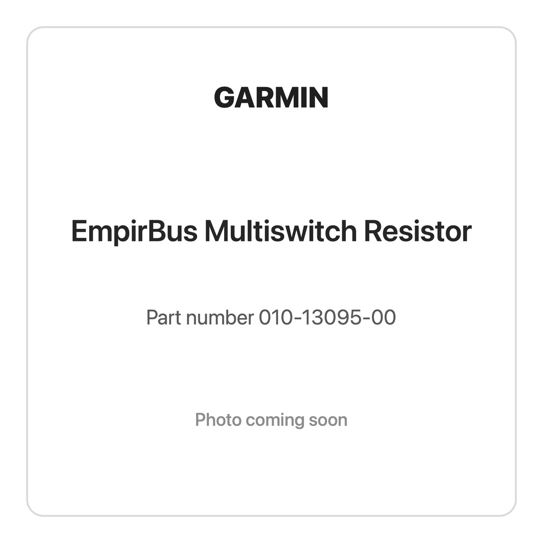 garmin empirbus multiswitch resistor accessory - photo coming soon
