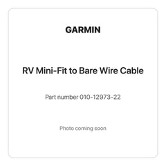 garmin rv mini fit to bare wire cable - photo coming soon