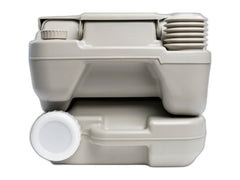 Portable RV cassette toilet removable waste tank