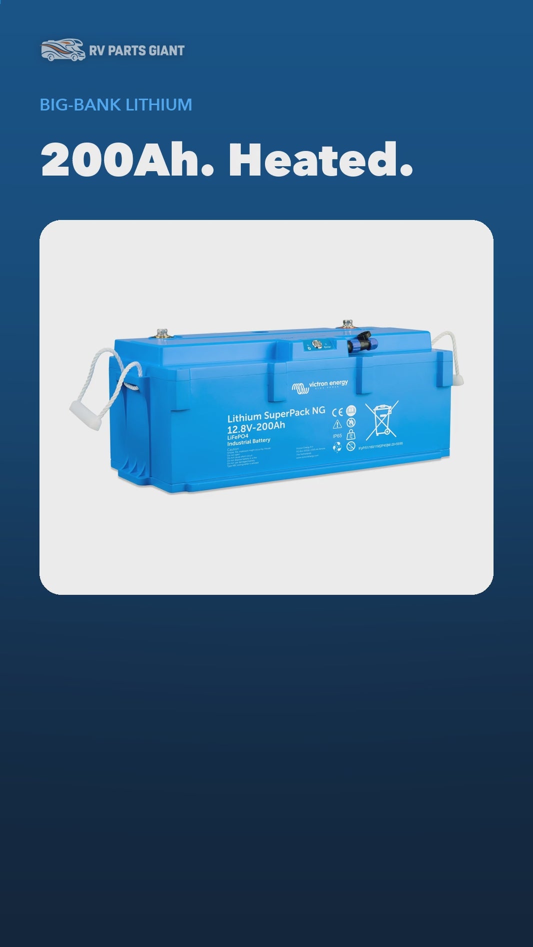 Victron SuperPack NG 200Ah product video by RV Parts Giant