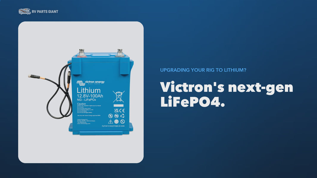 Victron Lithium NG battery product video by RV Parts Giant