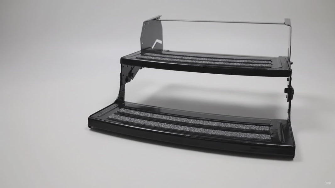 Lippert 24" Radius Double Manual RV Entry Step – product video