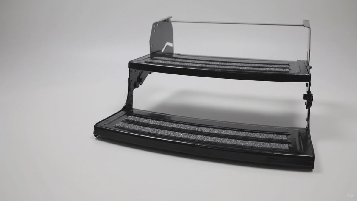 Lippert 24" Radius Double Manual RV Entry Step – product video