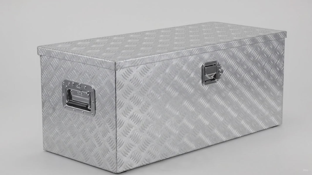 39" Aluminum Truck & RV Tool Box Heavy Duty 2 Keys – product video