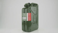 Wavian 20L NATO Steel Jerry Can, OD Green (5.3 Gal) – product video