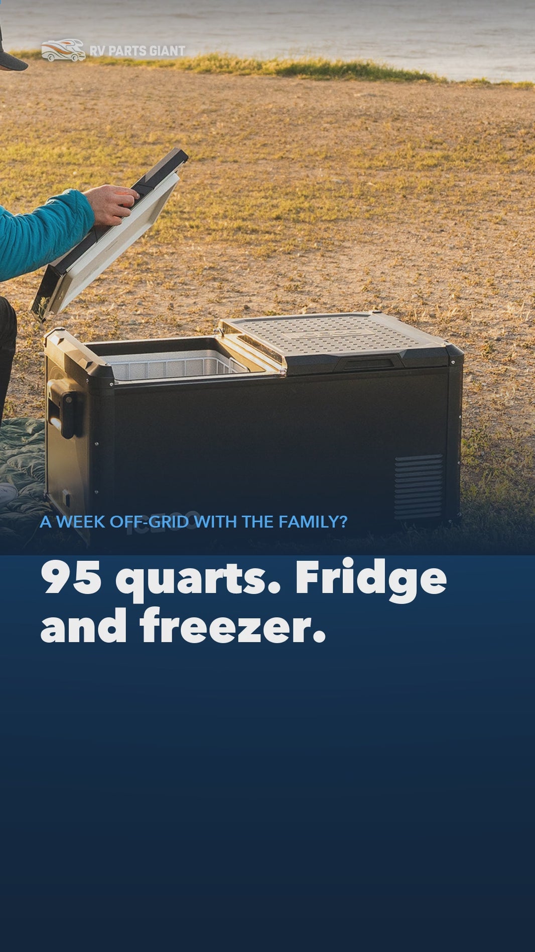 ICECO VL90ProD dual zone fridge product video by RV Parts Giant
