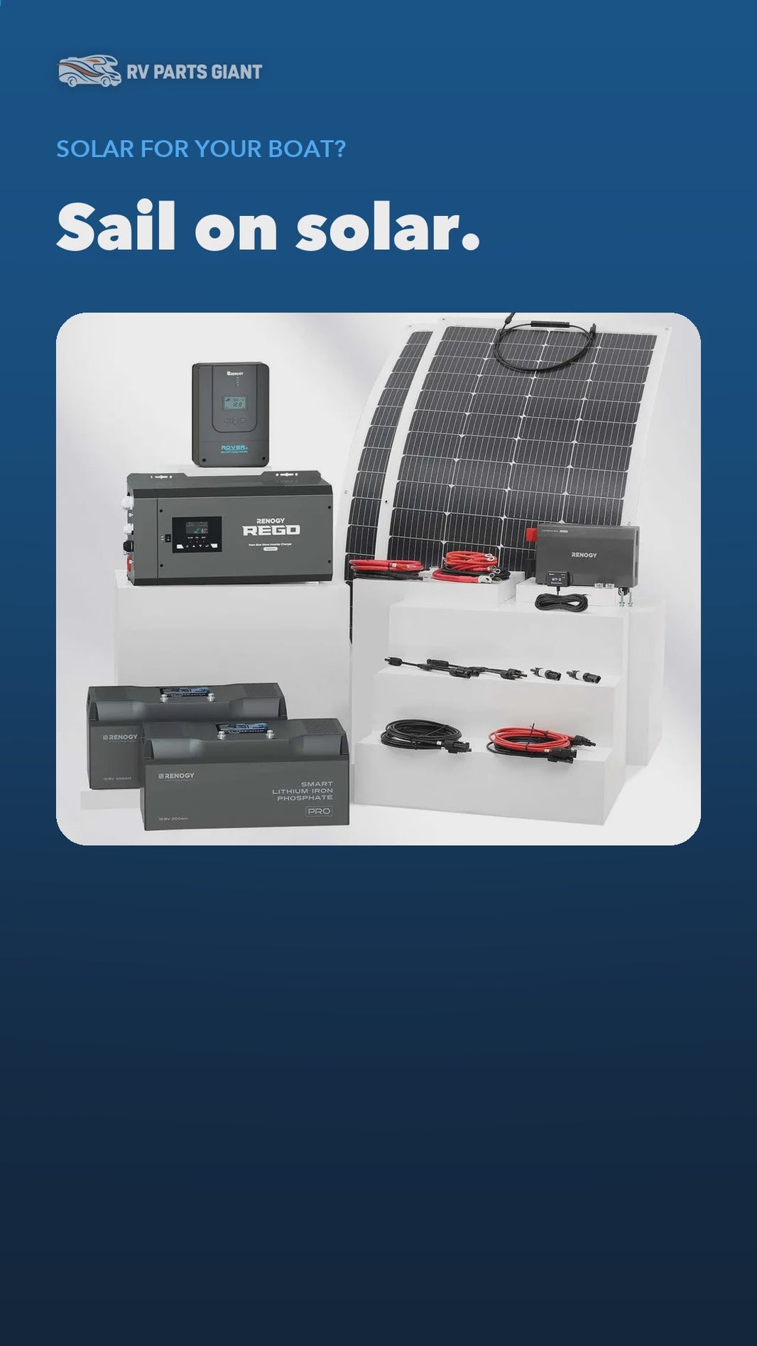 Renogy Sailboat Solar Solution Kit product video by RV Parts Giant