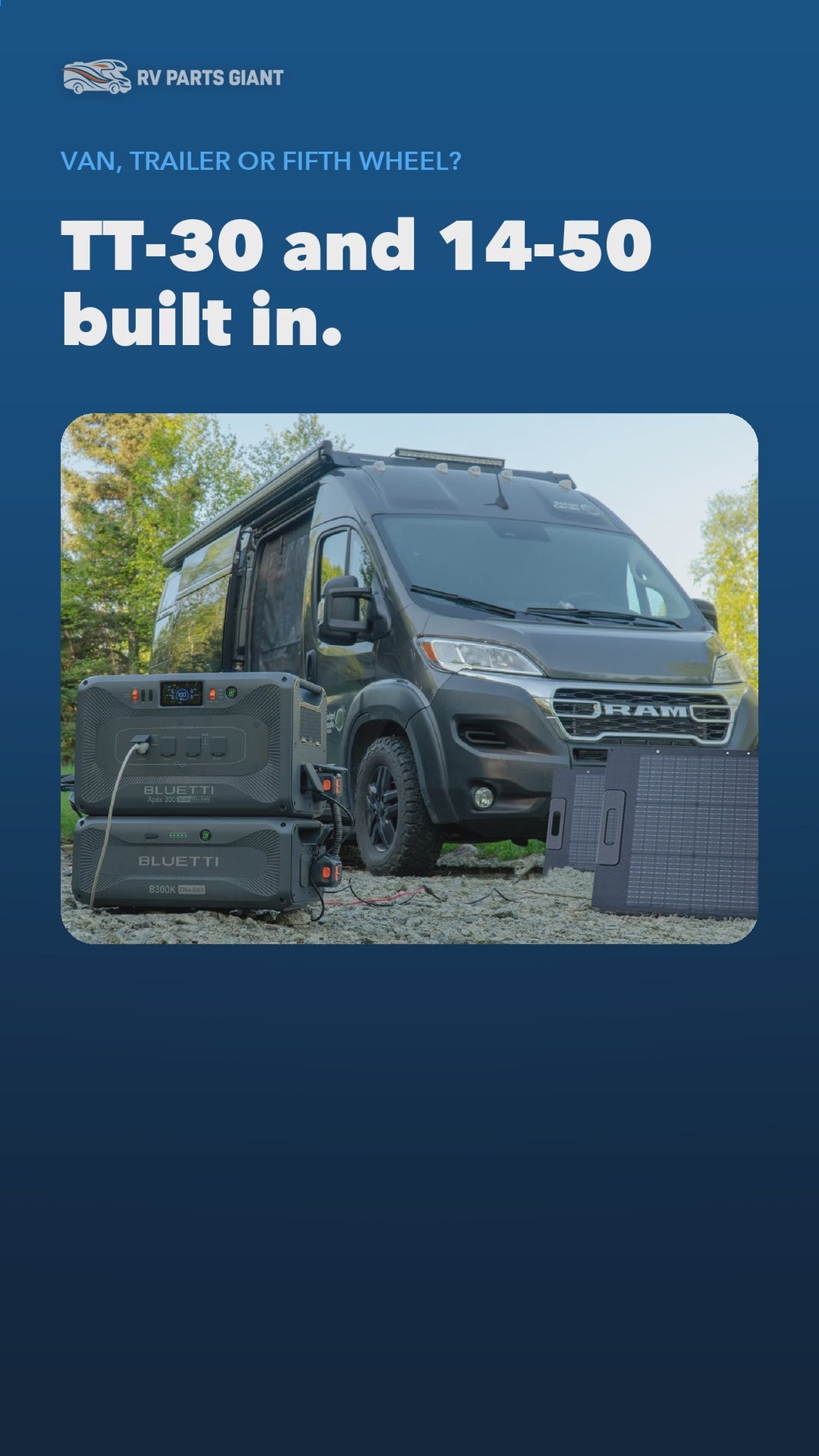 BLUETTI Apex 300 product video by RV Parts Giant
